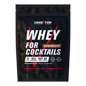 image Протеїн Для коктейлів 900 г Шоколад ТМ Вансітон / Vansiton