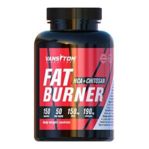 image Жироспалювач Fat burner HCA + Хітозан 150 капсул ТМ Ванситон / Vansiton