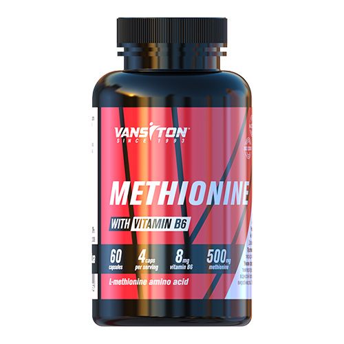 vansiton-methionine-180x70-4820106590450-500x500 image Метіонін капсули №60 ТМ Вансітон / Vansiton