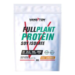 image Соєвий ізолят Full plant protein солона карамель ТМ Вансітон / Vansiton 900г