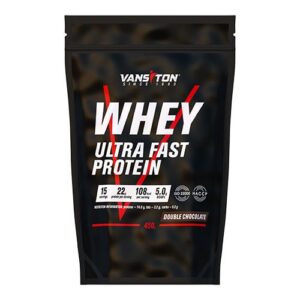 image Протеїн Ультра-Про 450 г Подвійний Шоколад ТМ Вансітон / Vansiton
