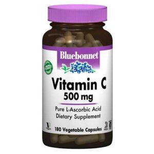 image Вітамін С 500 мг Bluebonnet Nutrition 180 гелевих капсул