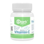 "Stark Vitamin-C 500mg - 100tabs supplement packaging."