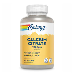 "Calcium Citrate 1000mg - 120 vcaps packaging"