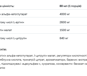 "AAKG Shok Shot 80ml - 19.05 Очікування"