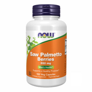 'Saw Palmetto Berries 550 mg - 100 caps bottle'