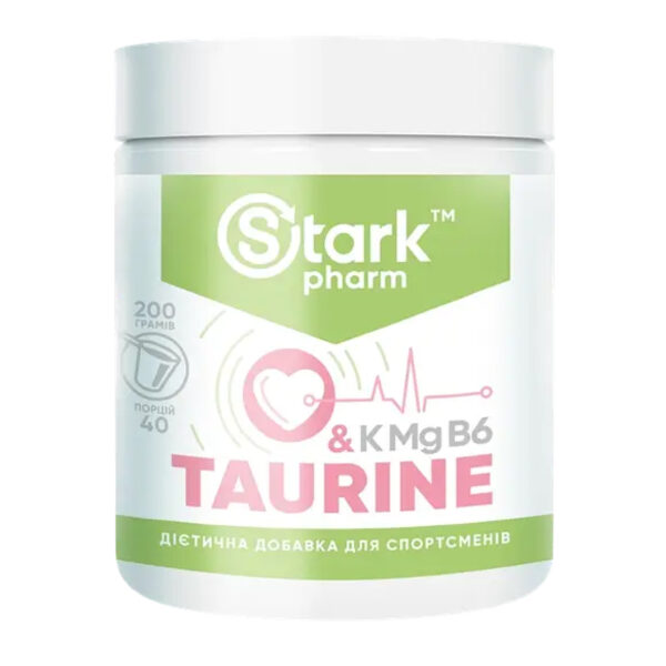 "Taurine MgB6 - 200g supplement packaging image"