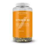 "Vitamin D3 - 180caps bottle on display."