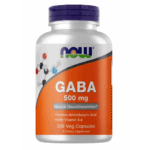 "GABA 500mg - 200 veg caps product image."