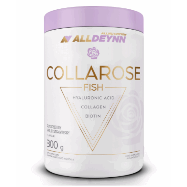 Alt text: "AllDeynn Collarose Fish - 300g Orange package"