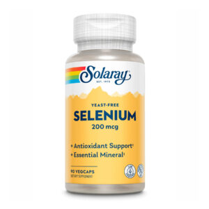 "Selenium Yeast Free 200mcg - 90 vcaps packaging"