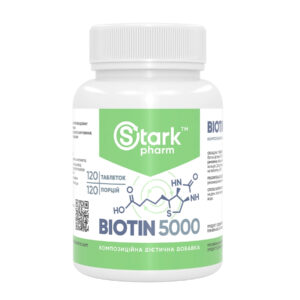 "Stark Biotin 5000 - 120tabs dietary supplement"