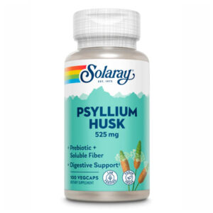 "Psyllium Husk 525mg - 100 vcaps packaging"
