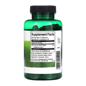 "Pau d'Arco 500 mg - 100caps supplement"