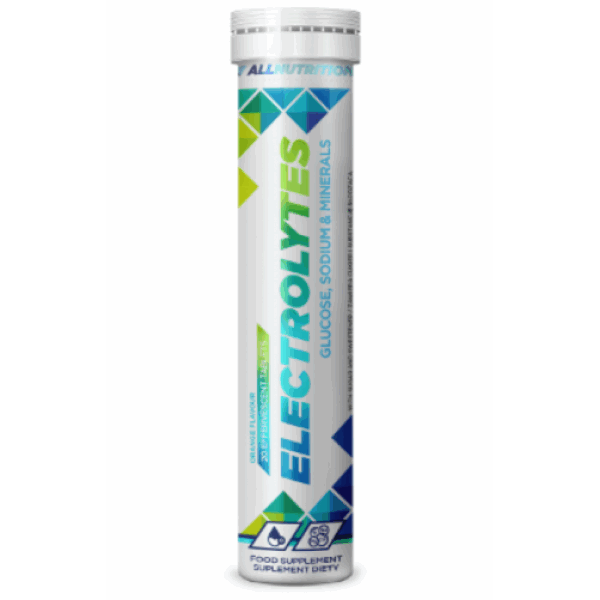 "Electrolytes - 20tab Orange packaging front view"