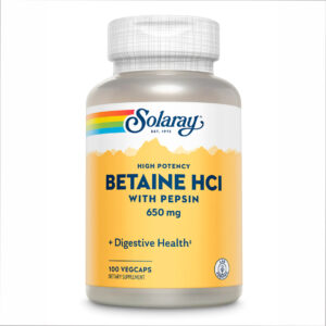 "High Potency Betain HCl with Pepsin"
