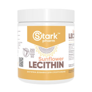 "Stark Sunflower Lecithin - 250g packaging image."