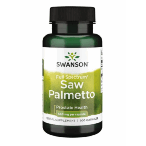 Saw Palmetto 540 mg - 100 caps bottle.