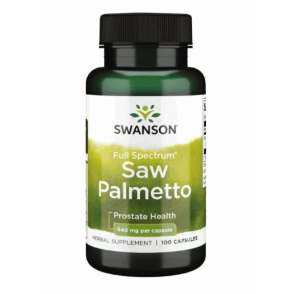 Saw Palmetto 540 mg - 100 caps bottle.