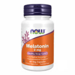 Melatonin 3mg - 60 caps bottle on display.