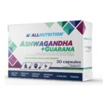 "Ashwagandha 300mg + Guarana - 30caps packaging"