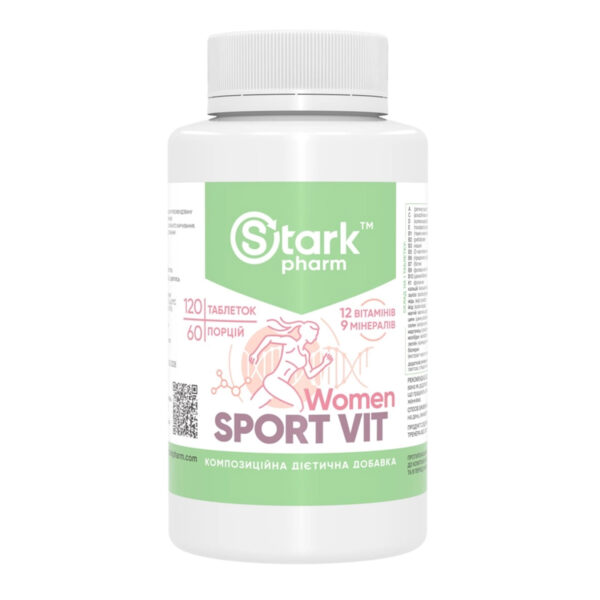"Stark Sport Vit Women - 120tabs product packaging"