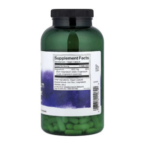 "Triple Magnesium Complex 400mg - 300caps bottle."