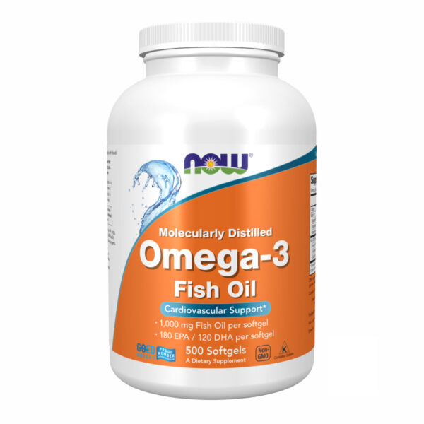 "Omega 3 1000mg - 500 Sgels bottle"