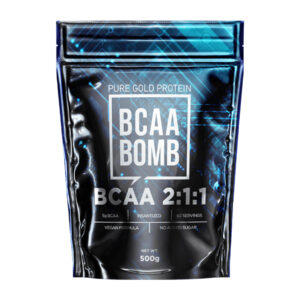 "BCAA Bomb 2-1-1 - 500g Cola packaging"