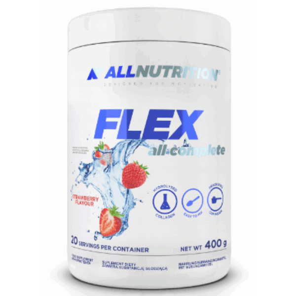 Flex ALL Complex V2 - 400g Lemon product packaging.