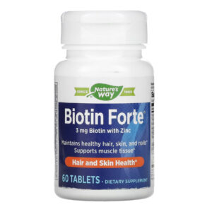 "Biotin Forte 3 mg - 60 tabs package"