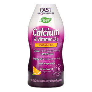"Calcium & Vitamin D - 16 oz bottle"