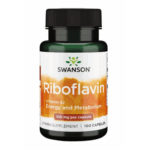 "Riboflavin Vitamin B-2 100mg - 100caps bottle"