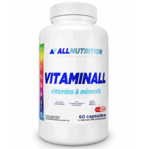 "VitaminALL Vitamins and Minerals - 60caps packaging"