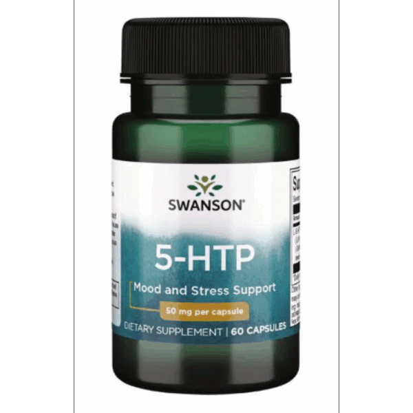 "Ultra 5-HTP 50 mg - 60 caps packaging"