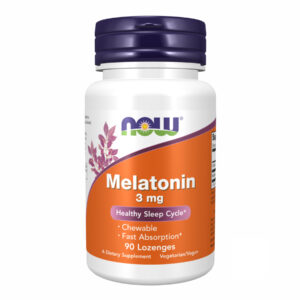 Melatonin 3mg - 90 lozenges on display.