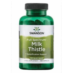 "Milk Thistle 500mg - 100caps product packaging"