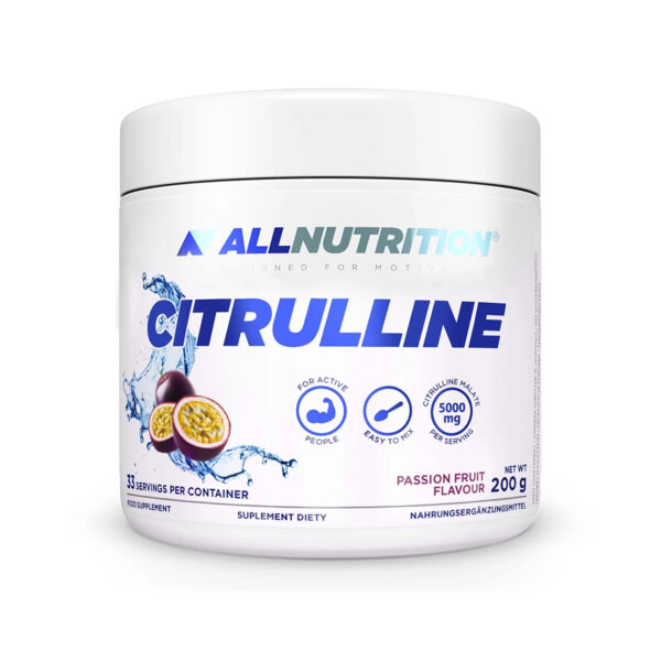 "Citrulline - 200g Strawberry powder container"