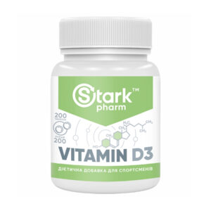 "Stark Vitamin D3 2000IU - 200tabs bottle"