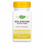 "Selenium 200 mcg - 100 caps bottle"