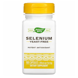 "Selenium 200 mcg - 100 caps bottle"