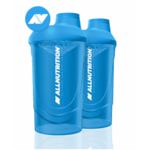 "Shaker - 600ml Shocking Blue 2LOGO design"