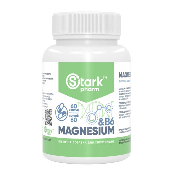 "Stark Magnesium/B6 - 60 caps bottle"