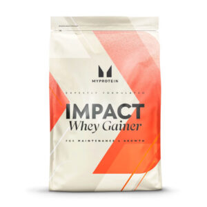"Impact Weight Gainer V2 - 2500g Vanilla packaging."