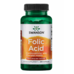 Folic Acid 800 mcg - 250 Caps bottle.