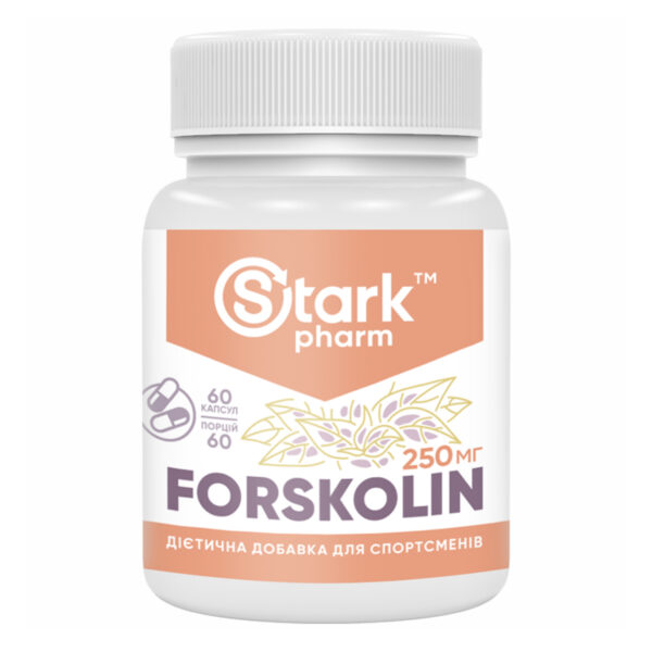 "Stark Coleus Forskolin 250mg - 60caps bottle"