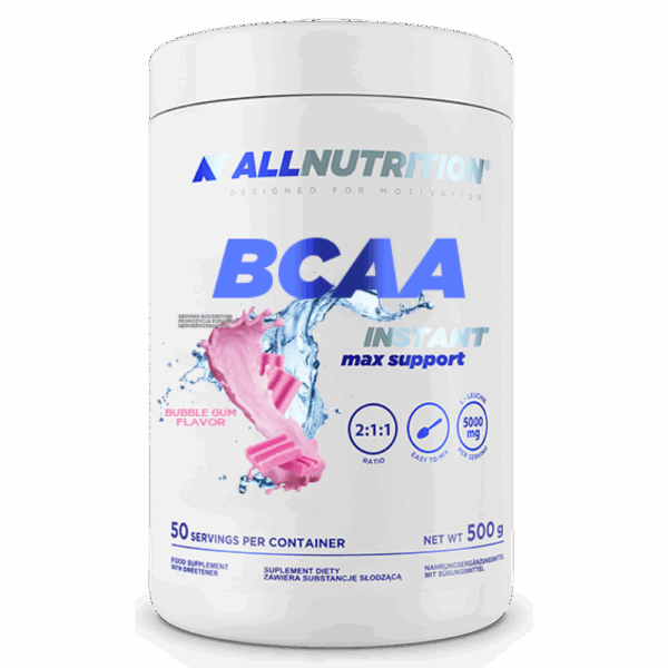 "BCAA Max Support Instant - 500g Bubble Gum flavour"