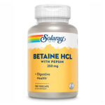 "Betaine HCl 250mg - 180 vcaps bottle"