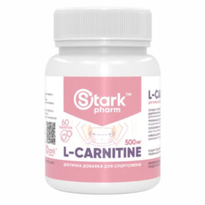 "Stark L-Carnitine 500mg - 60tabs packaging"
