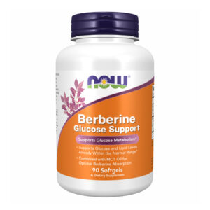 "Berberine Glucose Support - 90 sgels bottle."